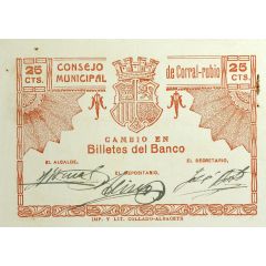 25 Céntimos Corral-Rubio
