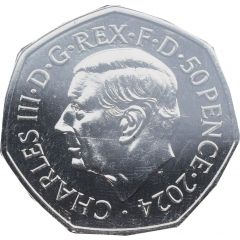 50 Pence - Charles III D-Day Anniversary