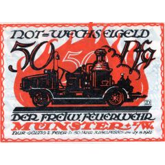 50 Pfennig Freiwillige Feuerwehr