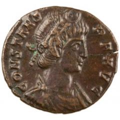 Nummus - Constans GLORIA EXERCITVS, Treveri