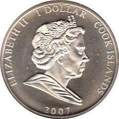 1 Dollar - Elizabeth II Diamond Wedding Anniversary