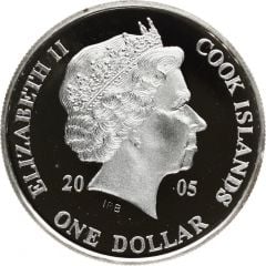 1 Dollar - Elizabeth II Angkorvat