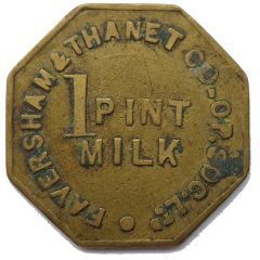 1 Pint Milk Faversham and Thanet CSL, Kent