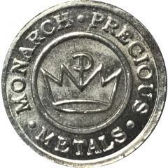 1/10 oz Monarch Precious Metals Round