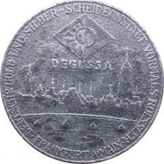 Degussa Calendar Medal Frankfurt am Main