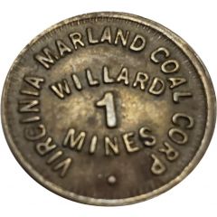 1 Cent - Virginia Marland Coal Corp Shinnston, West Virginia