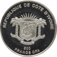 500 Francs CFA African Fauna