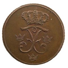 1 Öre Silvermynt - Frederick I