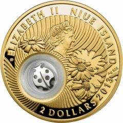2 Dollars - Elizabeth II Ladybugs