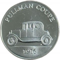 Franklin Mint - Collection of Antique Car Coins - Series 3 Pullman Coupe