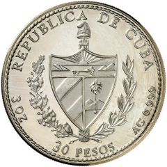 30 Pesos Spanish Monarchs