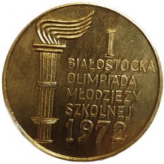Medal - I Białystok School Youth Olympics