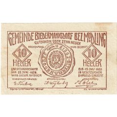 10 Heller Mödling