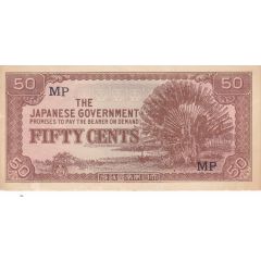 50 Cents `Banana Money` Japanese Government