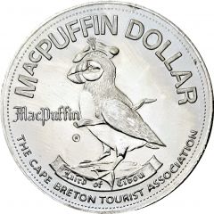 MacPuffin Dollar - Cape Breton, Nova Scotia