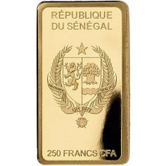 250 Francs CFA White Lion of Mortimer