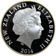1 Dollar - Elizabeth II 4th Portrait, The Battle of the Five Armies