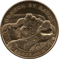 Medal - Dragon by Gaudi