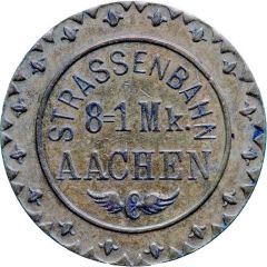 8 x 1 Mark Aachen Tramway