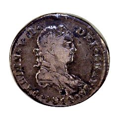 1/2 Real - Fernando VII Royalist Coinage