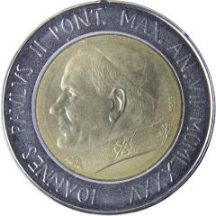 500 Lire - Ioannes Paulus II Saint Peter