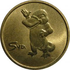 Medal - Sydney 2000 Olympics Games Mascot - ANDA Syd Platypus