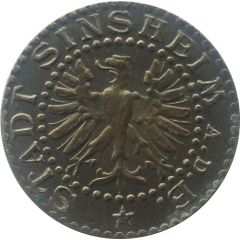 5 Pfennig - Sinsheim