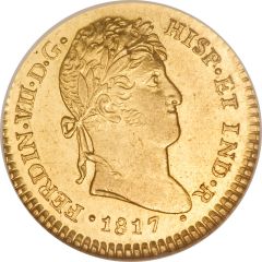 2 Escudos - Fernando VII