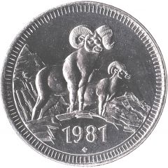 Souvenir Dollar - Jasper, Alberta