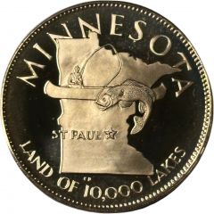Medal - States of the Union Minnesota