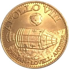 Medal - Man in Space Apollo VIII
