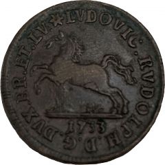 1 Pfennig - Louis Rudolph
