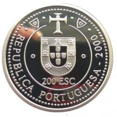200 Escudos Terra dos Corte-Reais, Silver