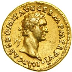 Aureus - Domitian IMP XIIII COS XII CENS P P P, Minerva