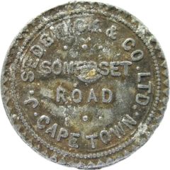 Token - Sedgwick & Co Cape Town