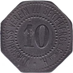 10 Pfennig - Segeberg