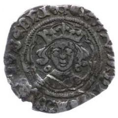 1/2 Groat - Edward IV Light cross coinage, Dublin