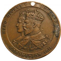 Medal - King George V and Queen Mary Coronation Belfast