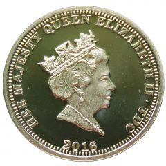 1 Pound - Elizabeth II The Queen and Prince Philip Birthday Celebration