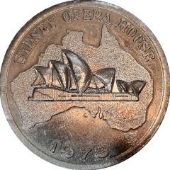 Medal - Sydney Opera House & Harbour Bridge Commemorative Souvenir