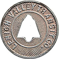 Fare Check Token - Lehigh Valley Transit Co. Allentown, Pennsylvania