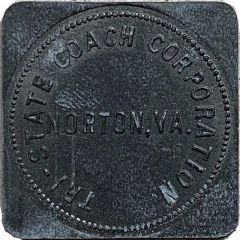 55 Cents - Tri-State Coach Corporation Norton, Virginia