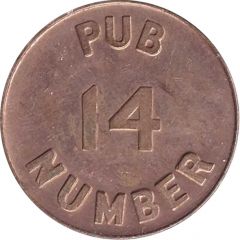 Beer Token - Free Beer Money Pub Number 14