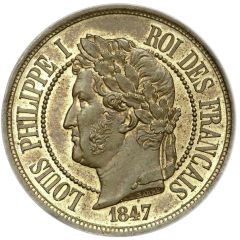 2 Centimes - Louis-Philippe I pattern of Barre, à la charte, type DEUX