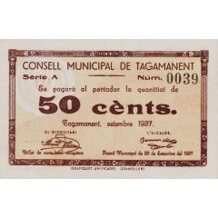 50 Céntimos Tagamanent