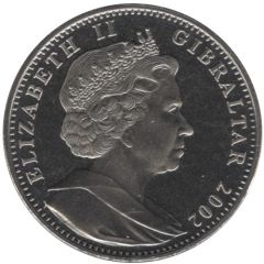 1 Royal - Elizabeth II Two cherubs shooting arrows