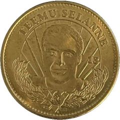 Medal - Pinnacle Mint Collection Hockey Teemu Selanne