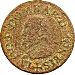 Denier Tournois - Louis II 1st type