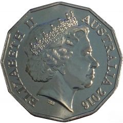 50 Cents - Elizabeth II 4th Portrait - Australians at War - Afghanistan