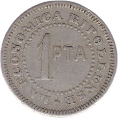 1 Peseta - La Economica Ripollense
